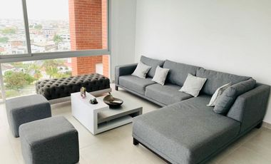 Departamento en venta primera línea al Mar, sector playa Murciélago, Cerca al Mall del Pacífico  Manta Ecuador