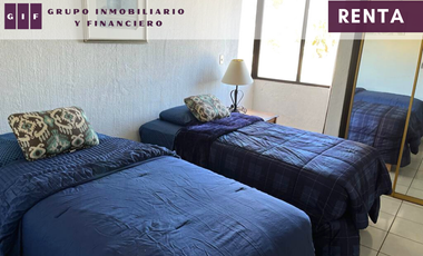 DEPARTAMENTO AMUEBLADO EN RENTA EN ZONA RIO | 2 REC | $1,400 DÓLARES