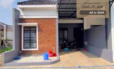 Rumah dijual dekat Pemkot cimahi di cluster cihanjuang Bandung, 5 unit lagi