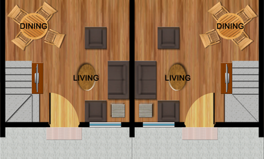 2 bedrooms 2T&B with Parking Townhouse at M. Santiago Road, Lambakin, Marilao City