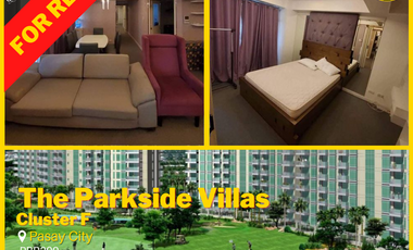 Glamorous 3 Bedroom Unit for Lease in The Parkside Villas