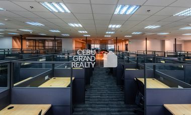 1105 SqM Fully Fitted Office for Rent near Cebu Business Park