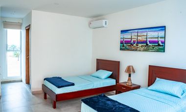 Punta Centinela, Venta de Hermosas Casas Duplex de Estreno 5 Dorm con Piscina