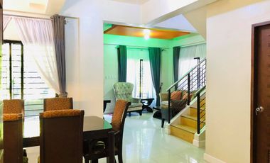 4 BEDROOMS FULLY FURNISHED HOUSE FOR RENT IN SANTO DOMINGO, ANGELES CITY PAMPANGA NEAR CLARK