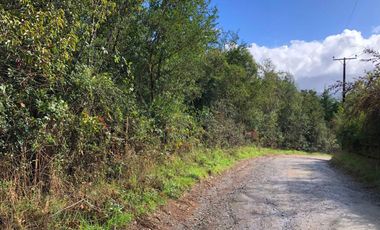 Vendo parcela en sector El Rebellin a 15 min de Valdivia