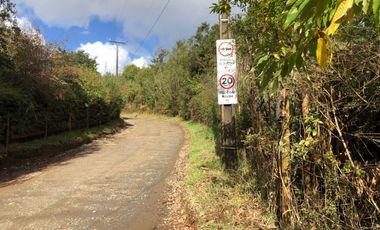 Vendo parcela en sector El Rebellin a 15 min de Valdivia