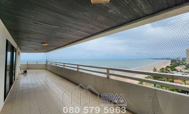 Great Sea View 3 Bedrooms unit, 213.07 sq.m. on 14th floor at Cha Am Grand Condotel for Sale, Price 13 M Baht