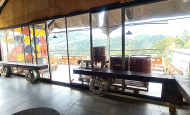 OPORTUNIDAD VENDO TERRENO CON LOCAL COMERCIAL DE COMIDAS Y DOTACIÓN VÍA LA CALERA