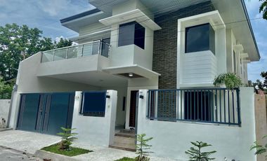 Newly Built 6 Bedrooms Fuly Furnished House for RENT inside Secured Subd. Located in Angeles City