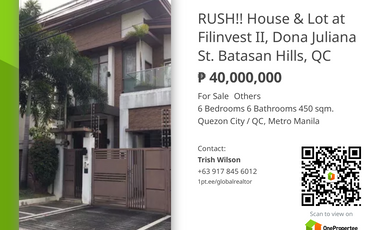 RUSH!! House & Lot at Filinvest II, Dona Juliana St. Batasan Hills, QC