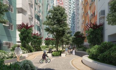 Fully-furnished 1BR condo for rent in Tulip Gardens, Southwoods City