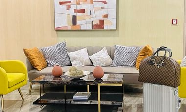Fully-furnished 1BR condo for rent in Tulip Gardens, Southwoods City