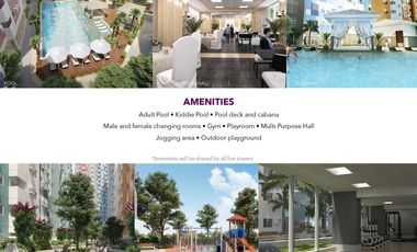 Fully-furnished 1BR condo for rent in Tulip Gardens, Southwoods City