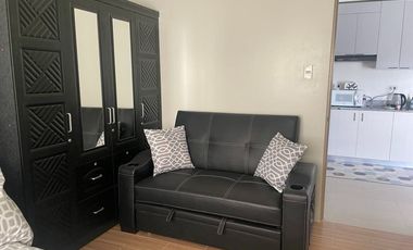 Fully-furnished 1BR condo for rent in Tulip Gardens, Southwoods City