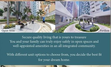 Fully-furnished 1BR condo for rent in Tulip Gardens, Southwoods City