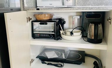 Fully-furnished 1BR condo for rent in Tulip Gardens, Southwoods City