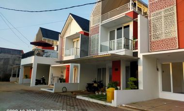 Rumah 2 Lantai Murah Bekasi Syariah Pondok Melati 3 KT 2 KM Jatiasih Dekat Tol Jatibening