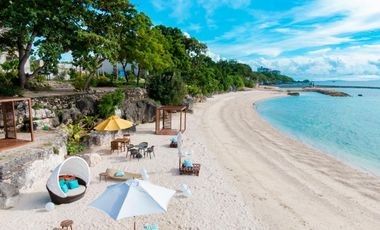 Beachfront 2 Bedroom condo for sale in Aruga Mactan Cebu