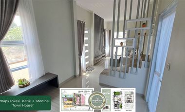 Rumah Minimalis 2 Lantai Termurah Cluster Medina Townhouse Depok Margonda Pancoran Mas Kota Depok Bebas Banjir Dekat Stasiun Depok Lama Dekat Stasiun