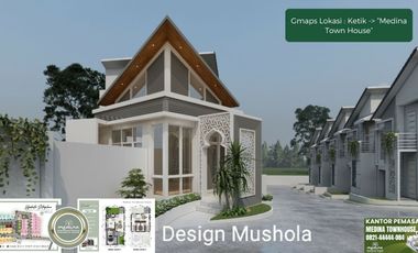 Rumah Minimalis 2 Lantai Termurah Cluster Medina Townhouse Depok Margonda Pancoran Mas Kota Depok Bebas Banjir Dekat Stasiun Depok Lama Dekat Stasiun