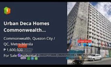 Condo For Sale Near Quezon City Christian Academy Deca Commonwealth