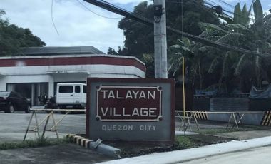 Vacant Lot 2 for Sale in Talayan Village Park Quezon City
