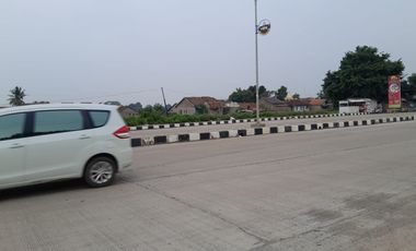 Tanah 1 Hektar Pinggir Jalan Raya Dekat Tol Serang Timur