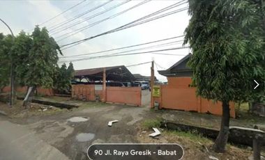 Jual cepat Pabrik, Tanah, Gudang di Jaksa Agung Suprapto Lamongan