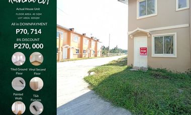 Ready For Occupancy in Tagum City | 2 Bedrooms unit Corner Lot