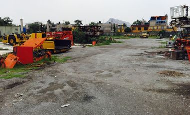 Rento Terreno en Tláhuac desde 3,000 hasta 15 mil m2 Resguardo de Maquinaria o Vehiculos,