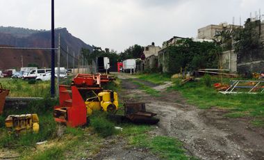 Rento Terreno en Tláhuac desde 3,000 hasta 15 mil m2 Resguardo de Maquinaria o Vehiculos,