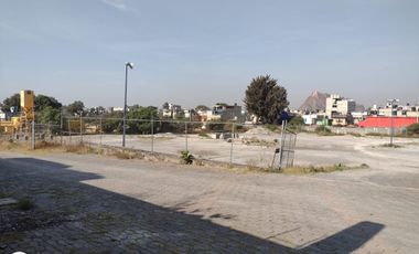 Rento Terreno en Tláhuac desde 3,000 hasta 15 mil m2 Resguardo de Maquinaria o Vehiculos,