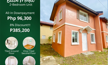 NEW READY FOR OCCUPANCY BELLA SINGLE-FIREWALL MODEL HOUSE AND LOT IN BACOLOD CITY | CAMELLA BACOLOD SOUTH, BRGY ALIJIS