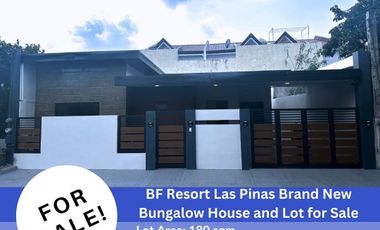 BF Resort Las Pinas Brand New Bungalow House and Lot for Sale