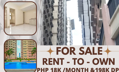 18,000 Monthly -  2BR Condominium in San Juan Manila - Pet Friendly- Rent To own -Easy Moved-In - Prime & Accessible Location - 5% Discount