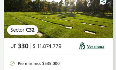 Sepultura en Cementerio Parque del Recuerdo