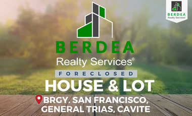 Residential House & Lot For Sale in General Trias, Cavite