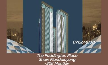 2 Bedroom Penthouse Condominium in Mandaluyong 30K Monthly Rent To Own