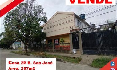 SE VENDE CASA 2P ESQUINERA BARRIO SAN JOSE - NEIVA (HUILA-COL)