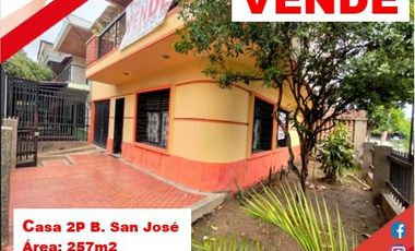 SE VENDE CASA 2P ESQUINERA BARRIO SAN JOSE - NEIVA (HUILA-COL)