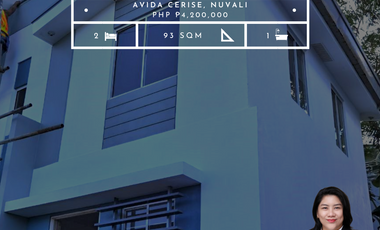 Affordable House and Lot in Avida Cerise Nuvali