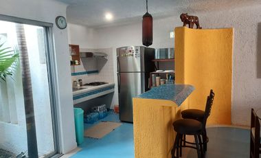 CASA AMUEBLADA EN CHICXULUB PUERTO A 180 METROS DEL MAR