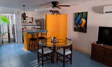 CASA AMUEBLADA EN CHICXULUB PUERTO A 180 METROS DEL MAR