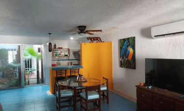 CASA AMUEBLADA EN CHICXULUB PUERTO A 180 METROS DEL MAR