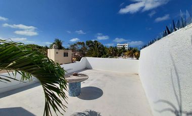 CASA AMUEBLADA EN CHICXULUB PUERTO A 180 METROS DEL MAR