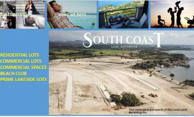 PRE SELLING: Beach lots in South Coast Integrated Residential & Resort Batangas