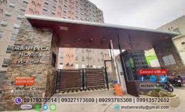 Condo For Sale Near 999 Mall Urban Deca Manila Rent to Own thru PAG-IBIG, Bank or In-house