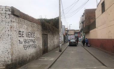 VENDO TERRENO 320 M2 CERCA AL COLISEO AMAUTA - LIMA CERCADO