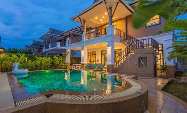 Unique luxury 4-bedroom with pool close to Aonang beach just 5 mins for rent in Krabi
