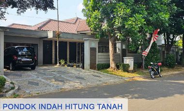 Dijual Rumah Hitung Tanah di Jl Bukit Hijau, Pondok Indah, Jaksel